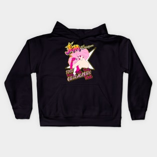 Jem Outrageous 1987 Kids Hoodie